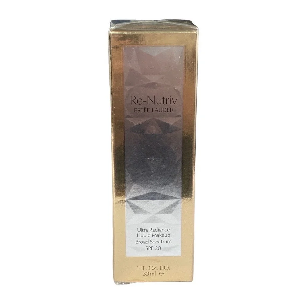 Estee Lauder Re-Nutriv Ultra Radiance‎ Liquid Makeup SPF 20 1 oz  Deep Amber NIB
